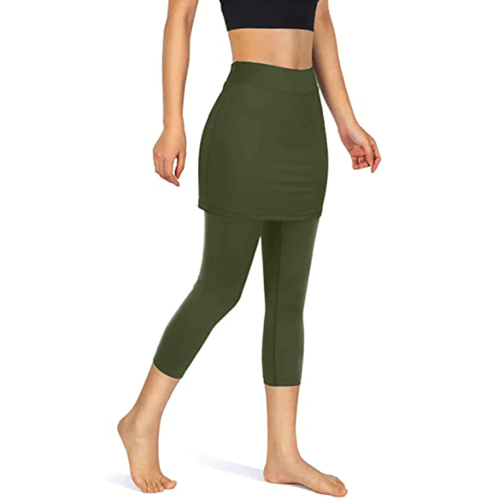 Rock leggings with practical side pockets – Mireille-Wine red-S-Nora Luxe