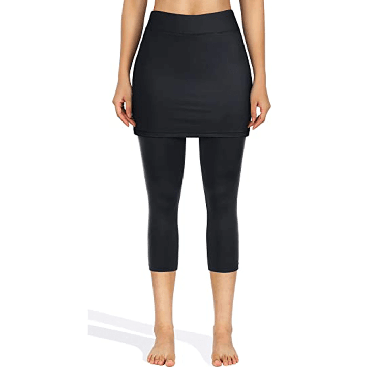 Rock leggings with practical side pockets – Mireille-Wine red-S-Nora Luxe