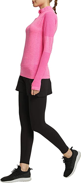 Rock leggings with practical side pockets – Mireille-Wine red-S-Nora Luxe