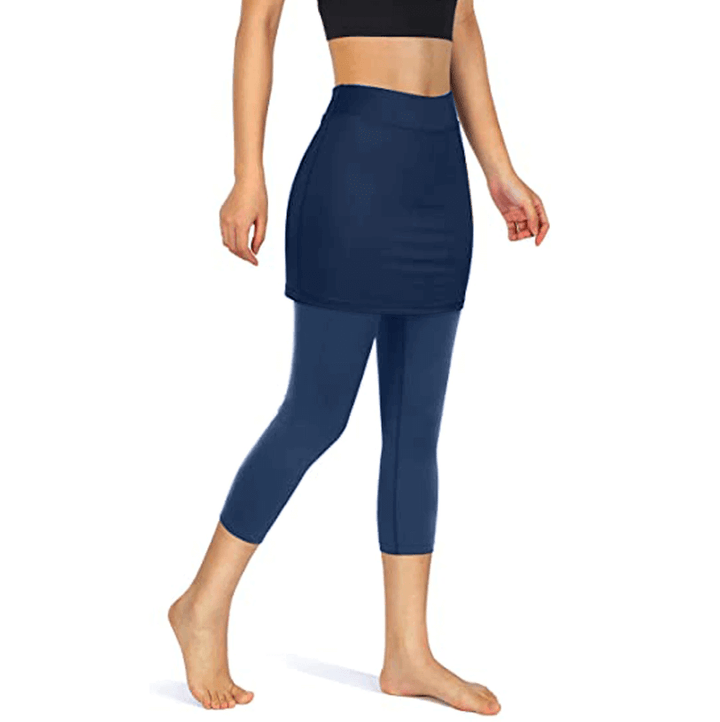 Rock leggings with practical side pockets – Mireille-Wine red-S-Nora Luxe