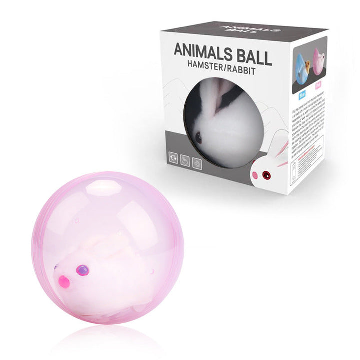 Rolling Cat Toy - FurryRoller-Hamster-Nora Luxe