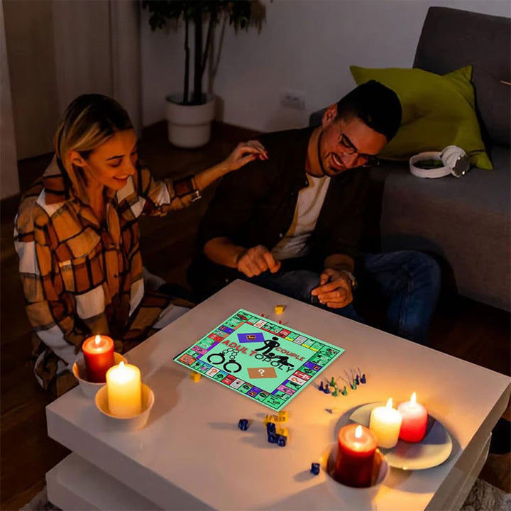 Romantic Board Game for Couples - Sensual Challenges and Connection - Love Exploration-Nora Luxe