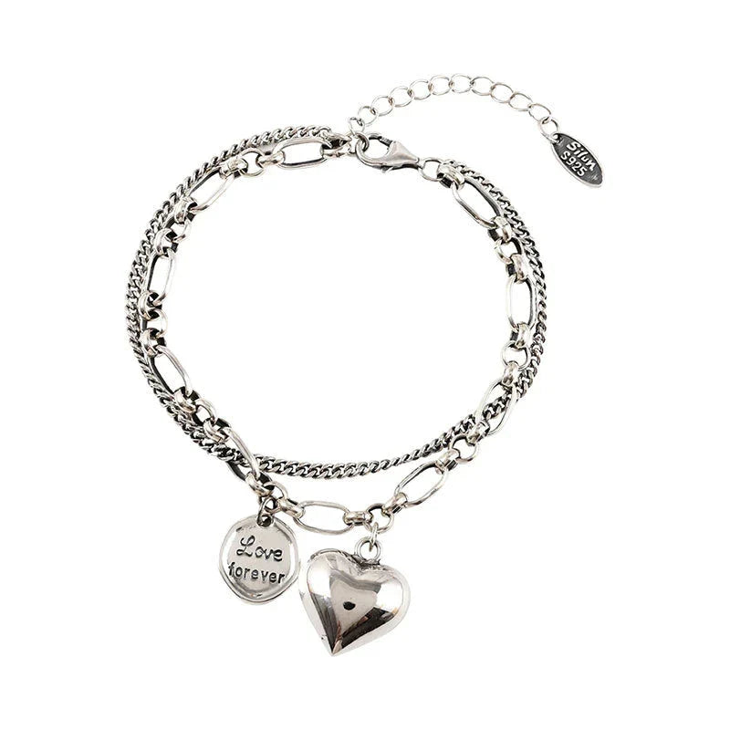 Romantic Duo Love Bracelet Set | Adjustable Matching Jewellery-Nora Luxe