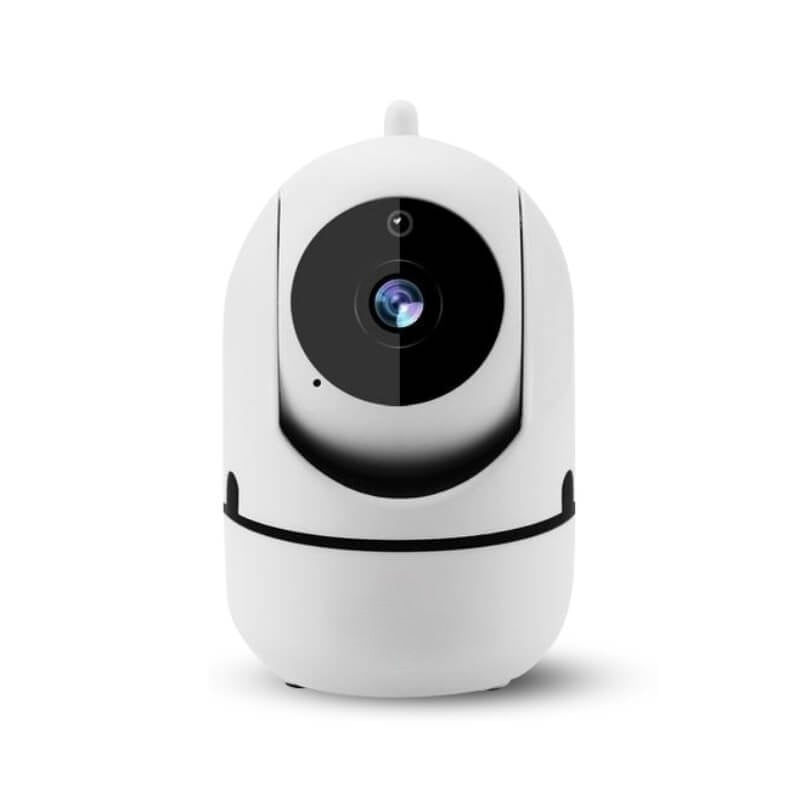 Rotating WiFi Indoor Camera – HomeView Mini-White-1-Nora Luxe