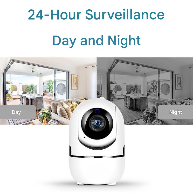 Rotating WiFi Indoor Camera – HomeView Mini-White-1-Nora Luxe