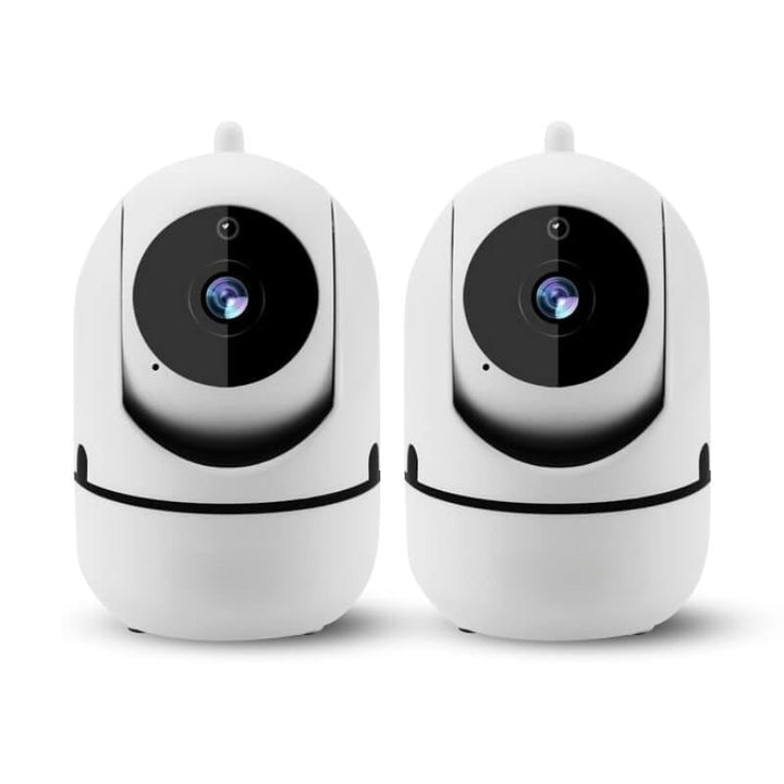 Rotating WiFi Indoor Camera – HomeView Mini-White-2 Pack-Nora Luxe