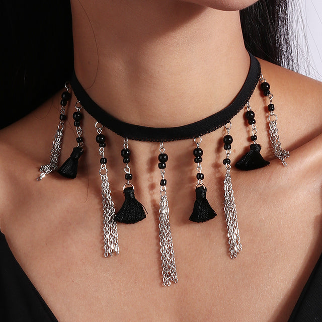 Royal Round Velvet Choker Necklace-Butterfly-Nora Luxe