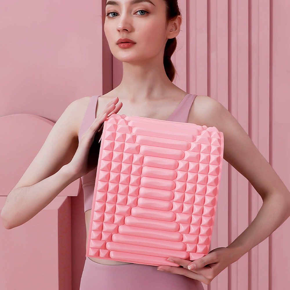 Rug stretcher for Relaxation and Better Posture - BackEase-Pink-Nora Luxe