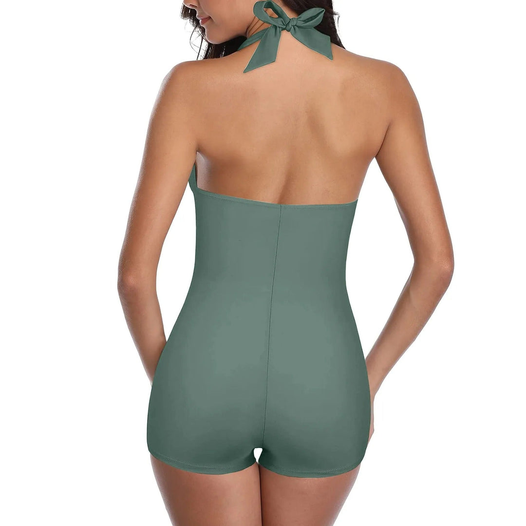 Rugless Ladies' Swimsuit with Padded Cups – Zaya-Red-S-The Livary