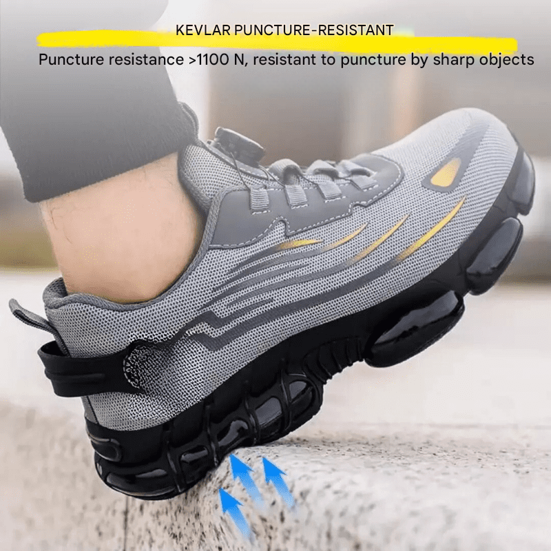 Safety Shoes with Steel Toe - ProGuard-Black-4.0-Nora Luxe