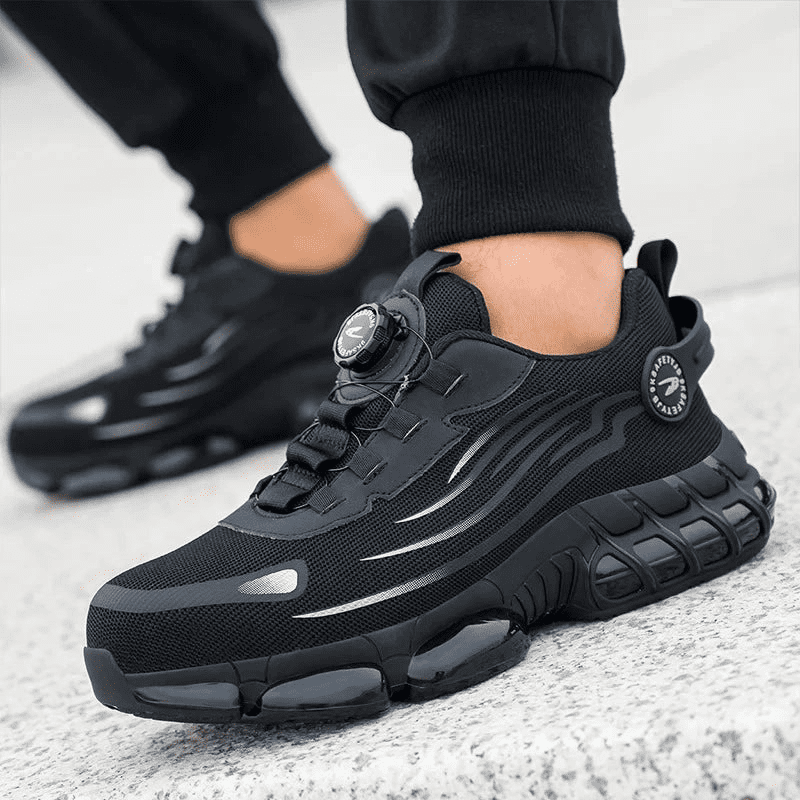 Safety Shoes with Steel Toe - ProGuard-Black-4.0-Nora Luxe