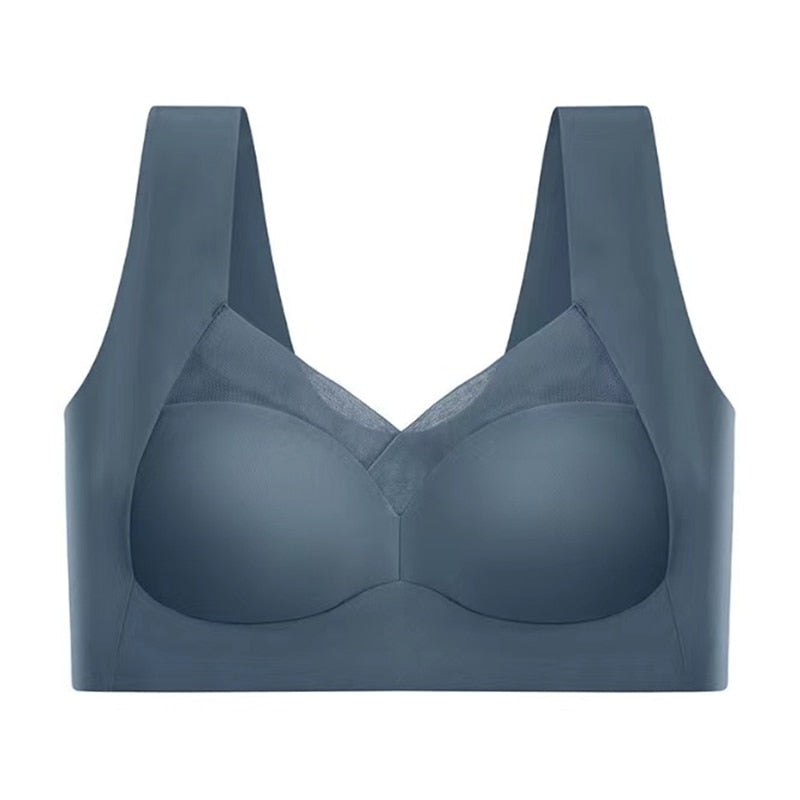 Seamless Bra for Ultimate Comfort - EaseFit-Dark blue-L (88–121 lbs)-Nora Luxe