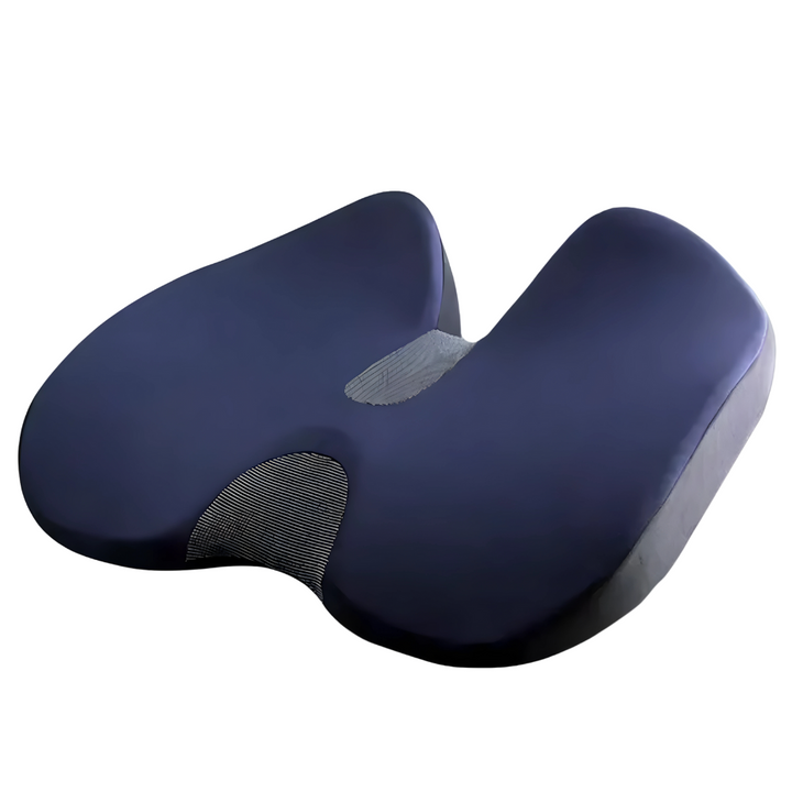 Seat cushion for office chairs - ErgoCushion-Blue-Nora Luxe