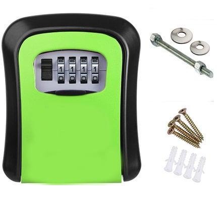 Secure Central Key Box - KeyVault-Green-Nora Luxe