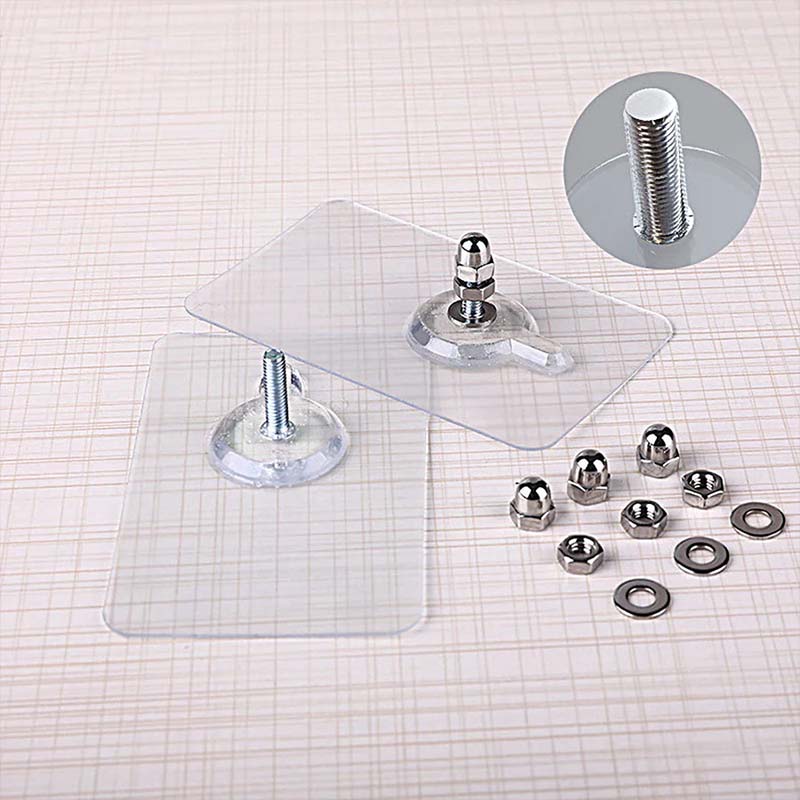 Self-Adhesive Wall Hooks - EasyStick-20 pieces-Nora Luxe