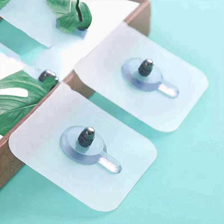 Self-Adhesive Wall Hooks - EasyStick-20 pieces-Nora Luxe