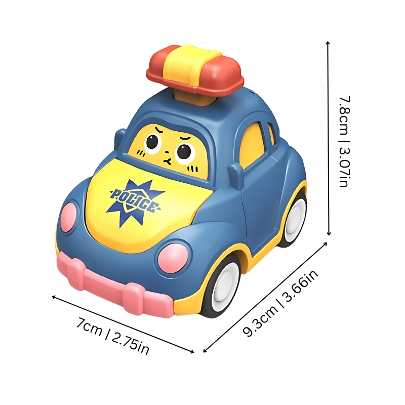 Self-Driving Toy Cars - Turbo Toeters-3-Pack-Nora Luxe