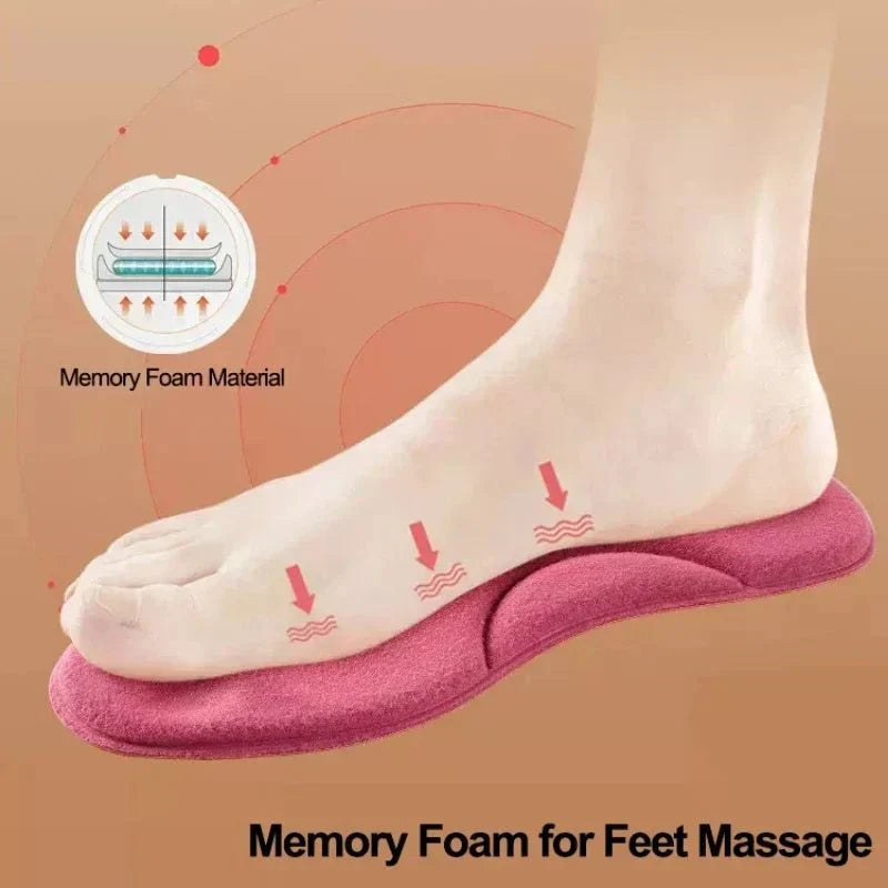Self-Heating Thermal Insoles - HeatStep-A - Yellow-US 3.0-4.0-Nora Luxe