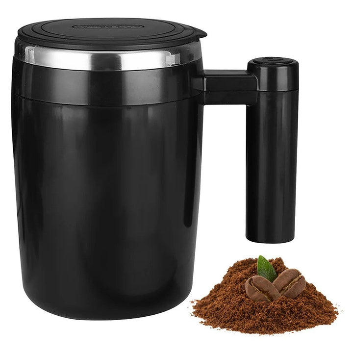 Self-Stirring Mug - AutoBlend-Black-Nora Luxe