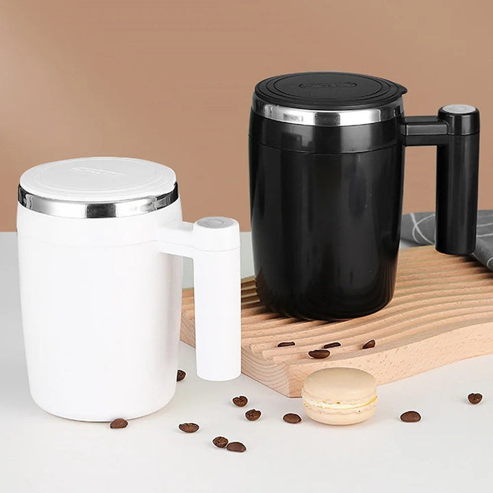 Self-Stirring Mug - AutoBlend-White-Nora Luxe