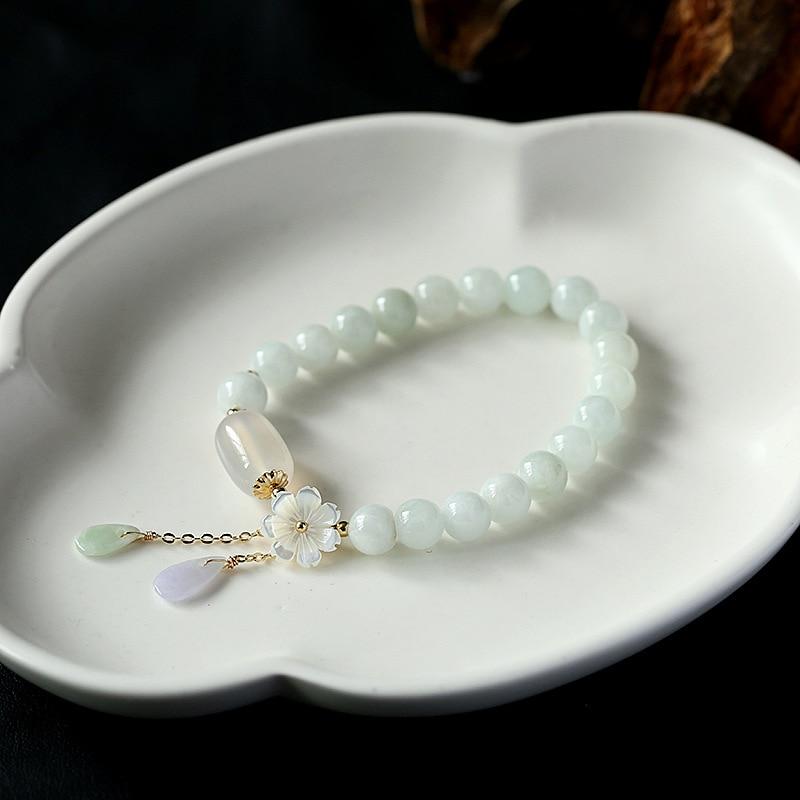 Serenity Jade Bracelet - Ayana-Nora Luxe