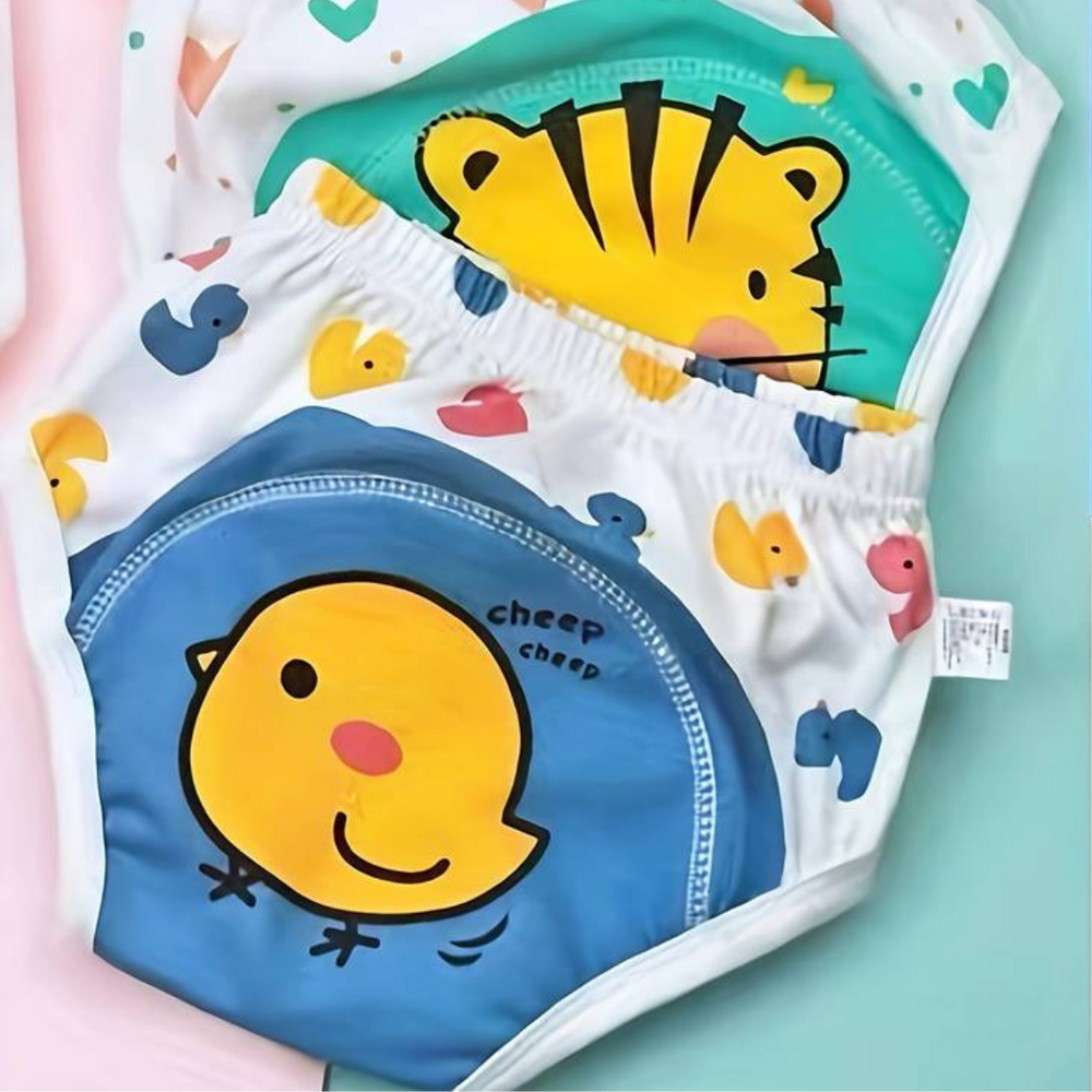 Set of 3 Baby Potty Training Pants - PottyPals-15-20 Months-Nora Luxe