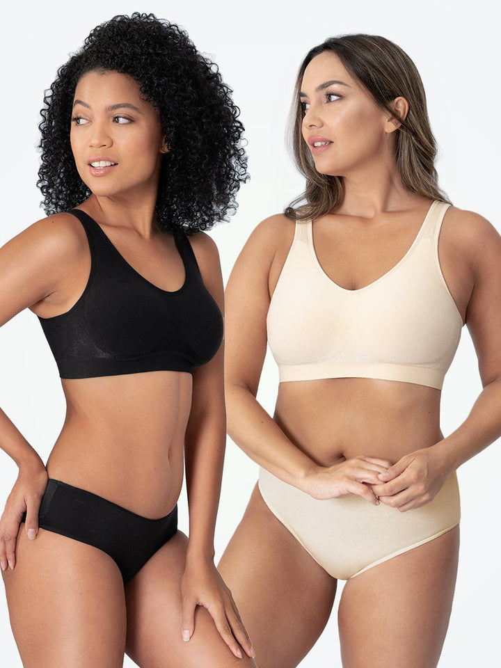 Shapewear Sports Bra – Elena-Black-M-Nora Luxe