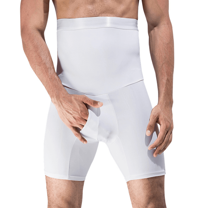 Shaping Men’s Compression Boxer Shorts - MaxFit-Black-M-Nora Luxe