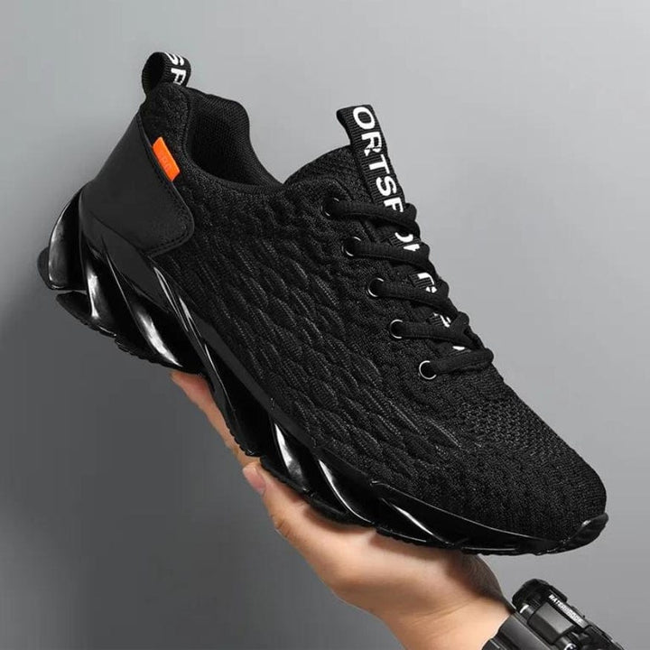 Shoes that redefine comfort and support - StrideMax™-Black-5-Nora Luxe