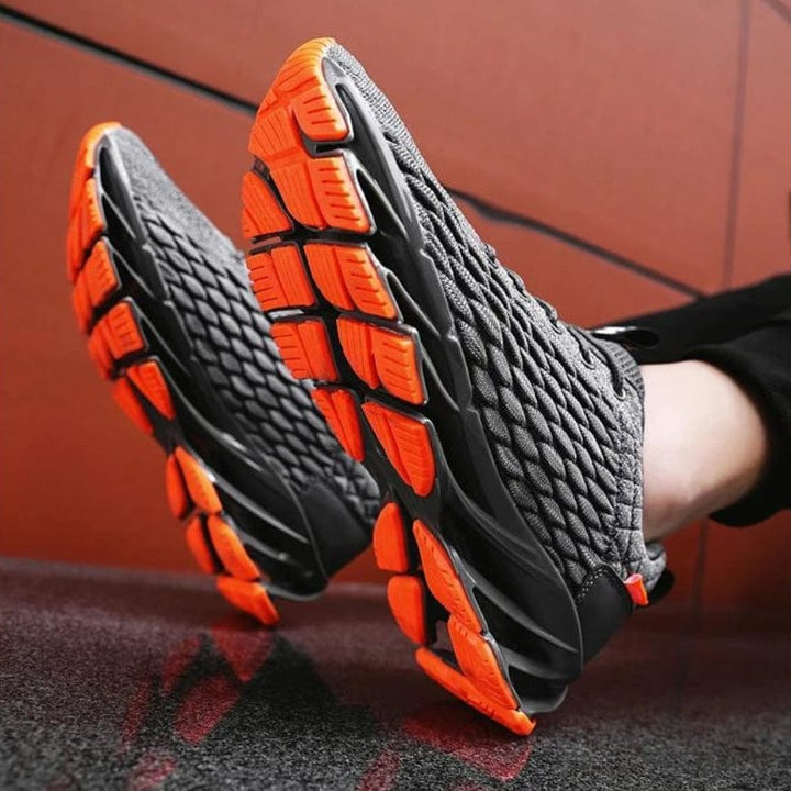 Shoes that redefine comfort and support - StrideMax™-Gray-5-Nora Luxe