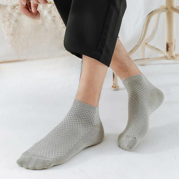 Short Bamboo Socks - BambooFeet-Black-1x Pair (+1 Free)-5.5 - 8.0-Nora Luxe