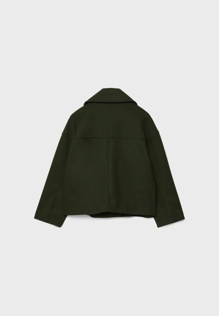 Autumn short jacket in double-breasted style – Clara