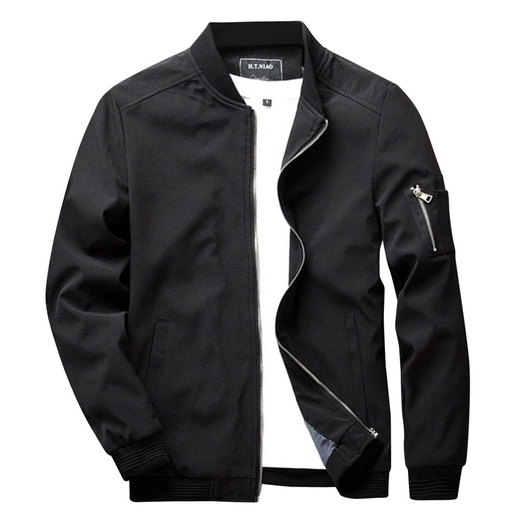 Short Summer Jacket for Men - Orion-Black-M-Nora Luxe