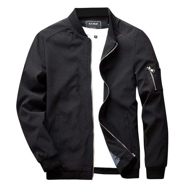 Short Summer Jacket for Men - Orion-Black-M-Nora Luxe
