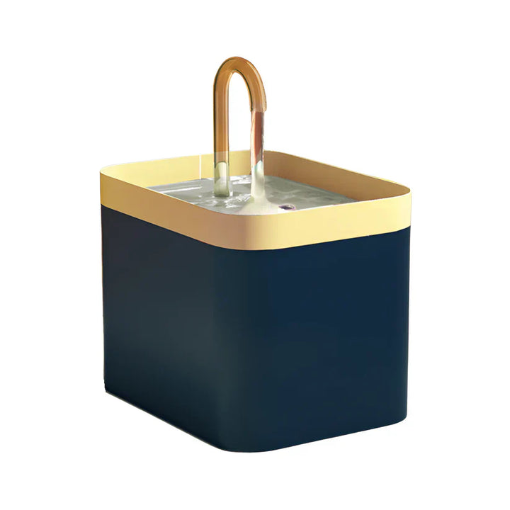 Silent Automatic Water Fountain for Cats - PureFlow-Blue-Nora Luxe