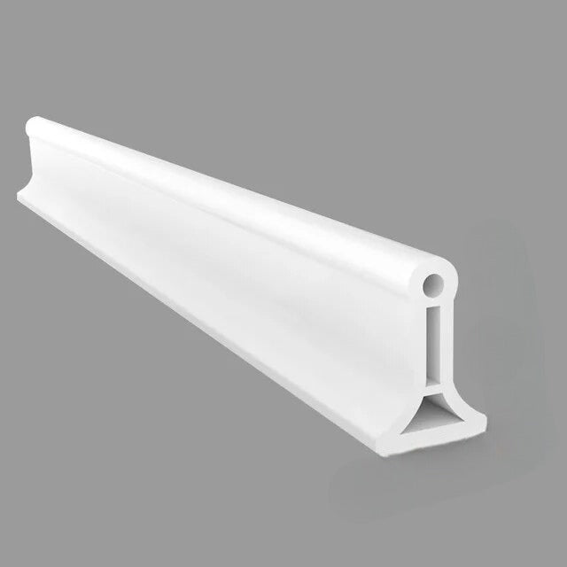 Silicon Shower Barrier - DryGuard-White-39.37 inches-Nora Luxe