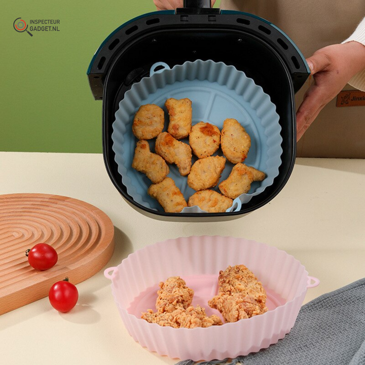 Silicone Air Fryer Basket - FreshFry-2 + 1 Free-Nora Luxe