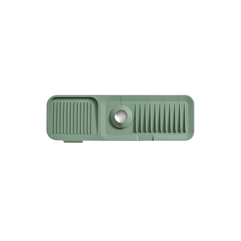Silicone Draining Mat with Self-Drainage – DripGuard-Green-Small-Nora Luxe