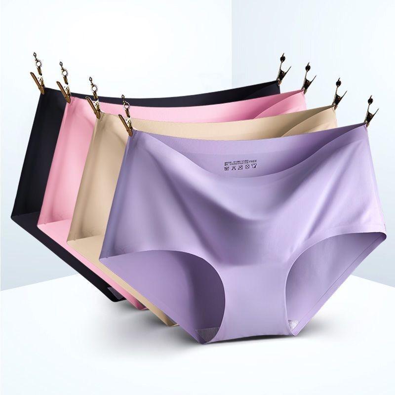 Silky Soft Seamless Underwear (Set of 5) - Livia-All colours-S-Nora Luxe