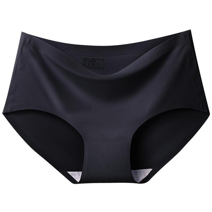 Silky Soft Seamless Underwear (Set of 5) - Livia-Black-S-Nora Luxe