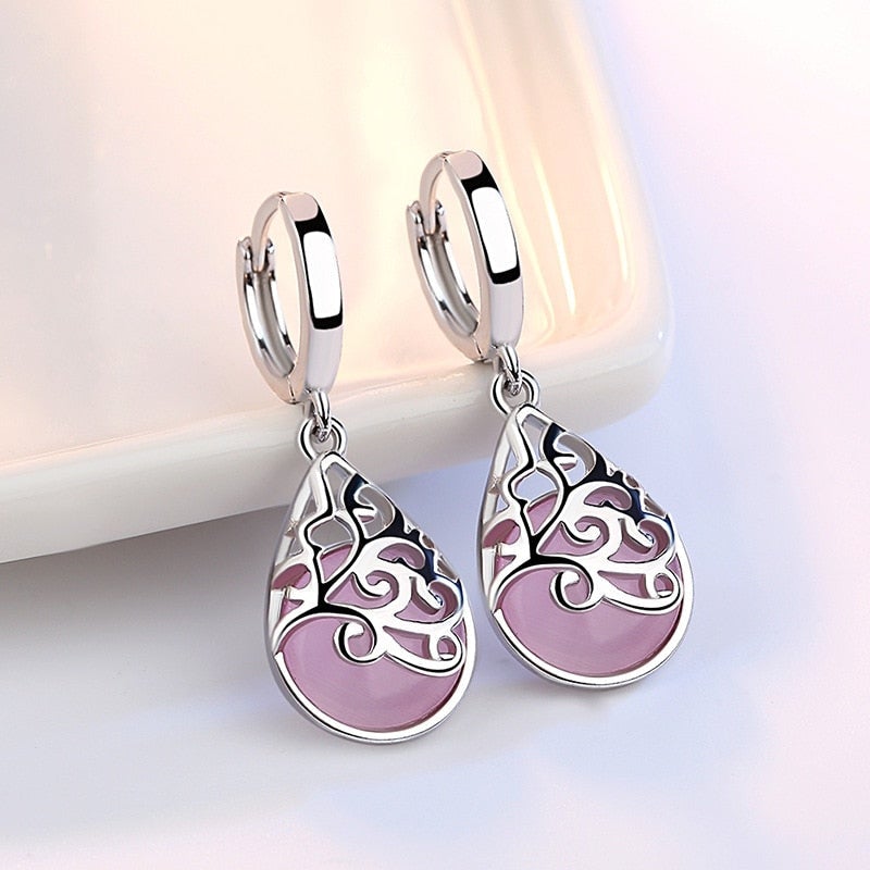 Silver Tree of Life Earrings - Vivara-Nora Luxe