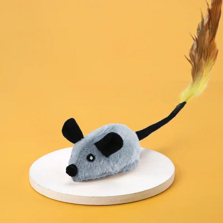 Slim Cat Toy - SmartMouse-Gray-Nora Luxe
