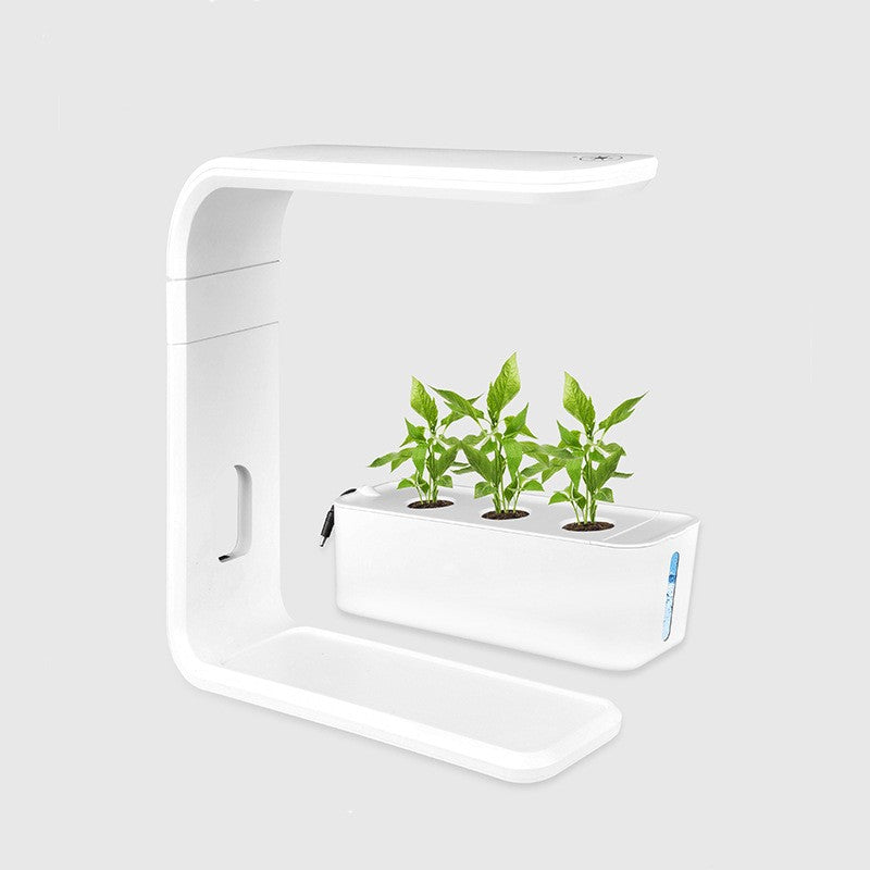 Slim Hydroponic Plant System for Indoors - GreenBloom Hydro-White-Nora Luxe