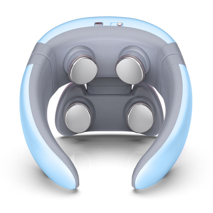 Slim Neck Massage Device - RelaxoNeck-Blue-Nora Luxe