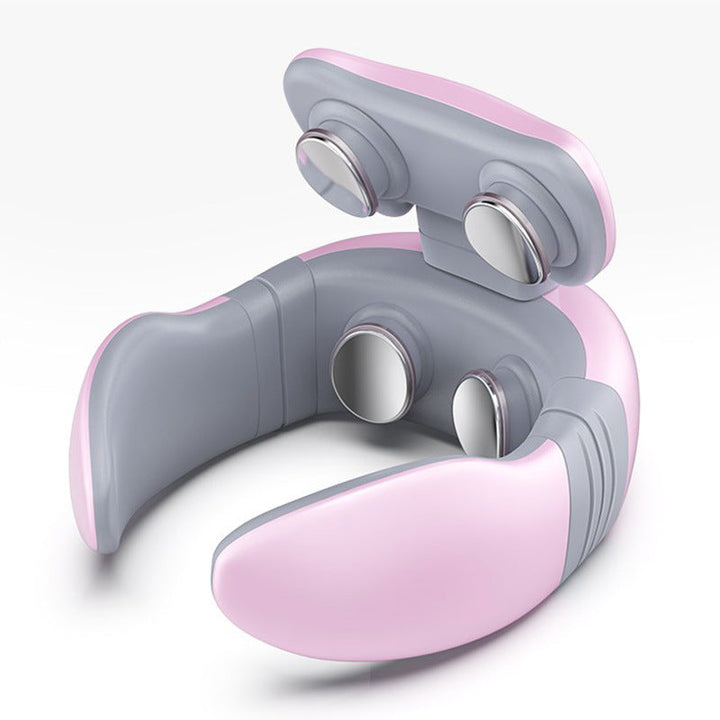 Slim Neck Massage Device - RelaxoNeck-Pink-Nora Luxe