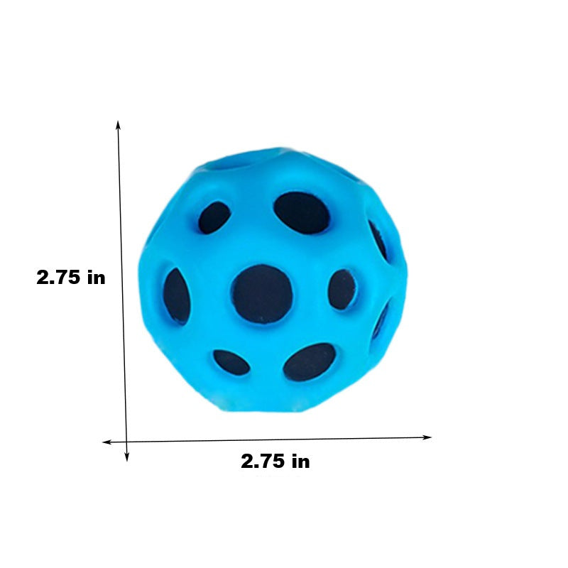 Slow Bouncing Bouncy Ball - LunarBounce-Red-Nora Luxe