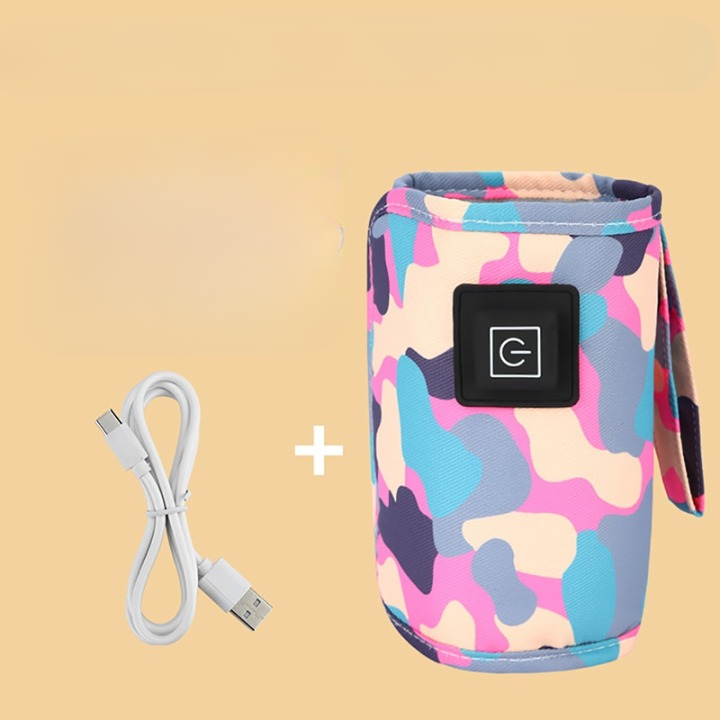 Smart and Portable Bottle Warmer - MilkWarmer Go-Camouflage-Nora Luxe