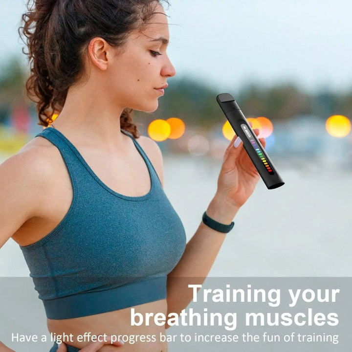 Smart Breath Trainer for Breathing Muscle Training - BreathBoost-Nora Luxe