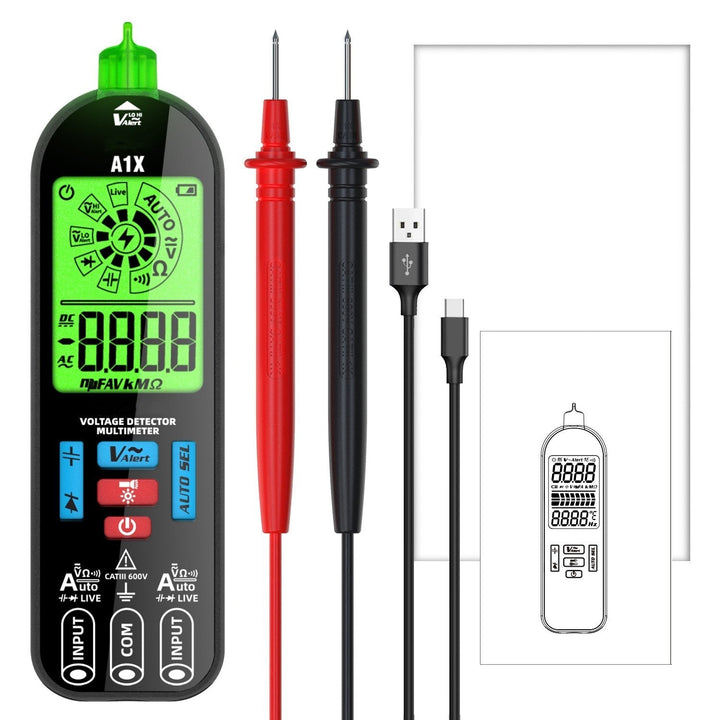 Smart Digital Multimeter – Voltago A1X-Standard-Nora Luxe