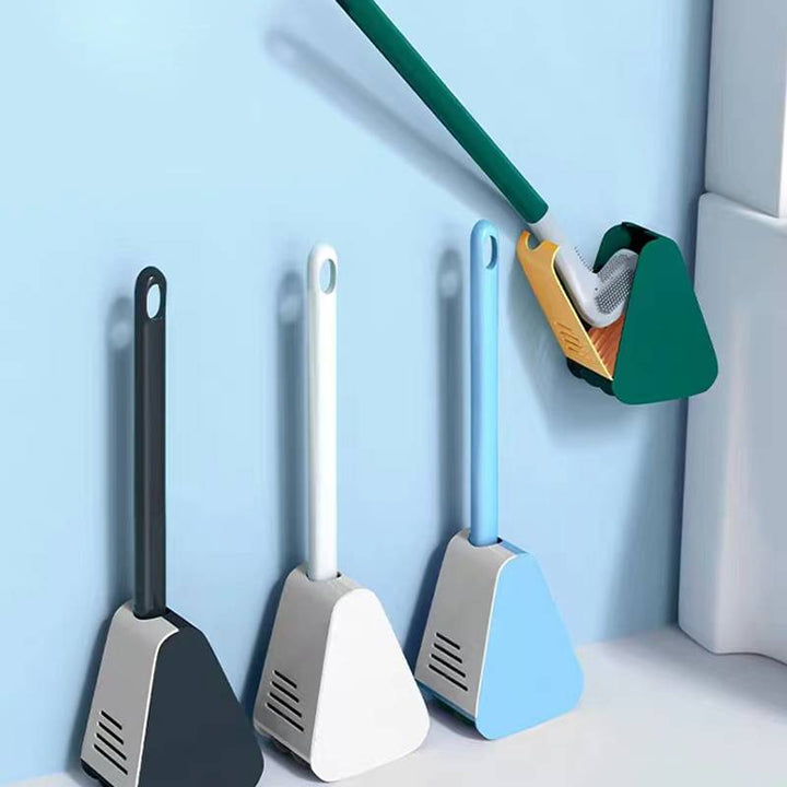Smart Hygienic Toilet Brush - PureClean Brush-Green-Brush + Holder-Nora Luxe